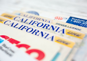 Fake California ID copy