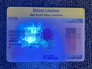 NSW Australia ID copy