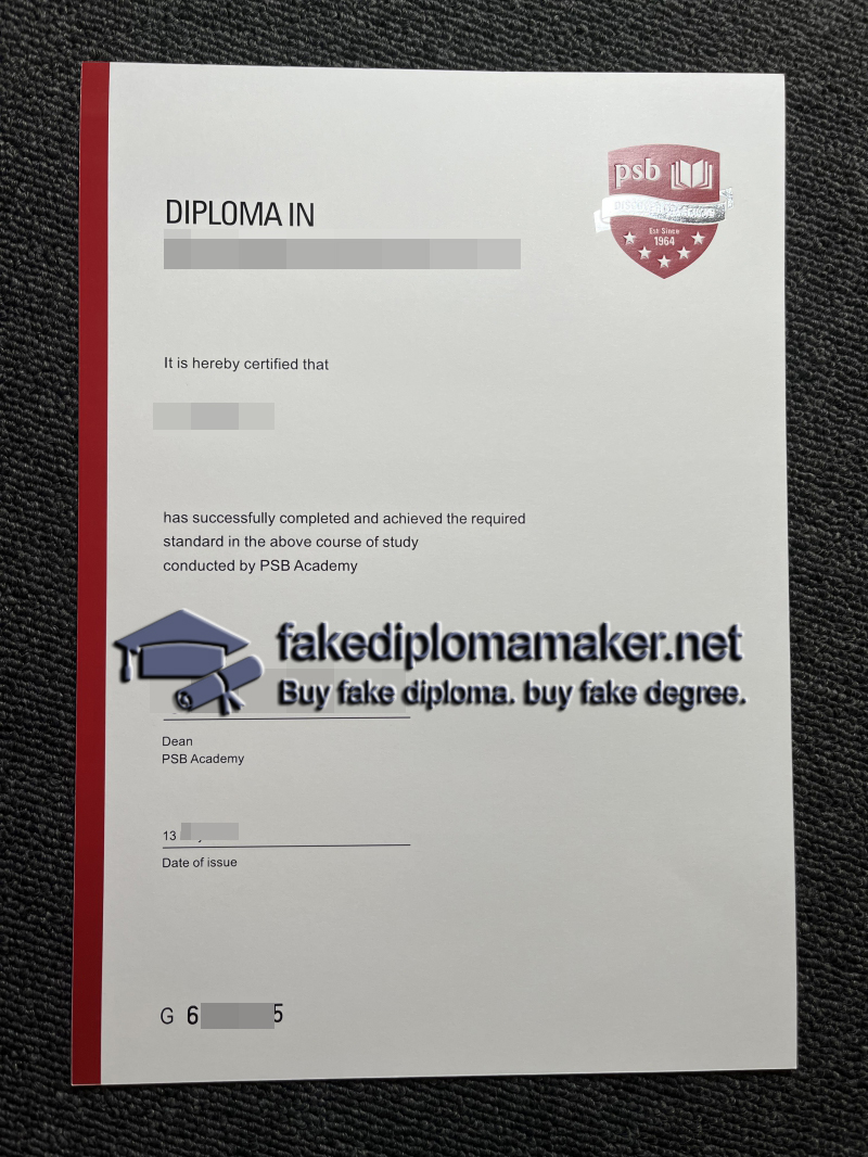 PSB Academy diploma