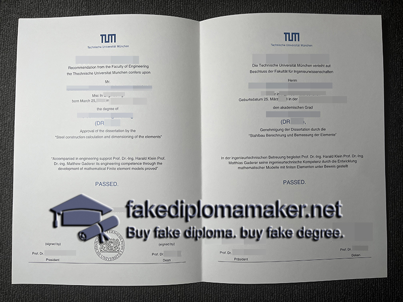 TUM diploma