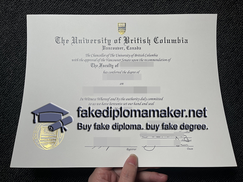 UBC degree