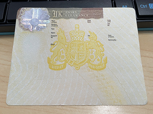 UK VISA copy