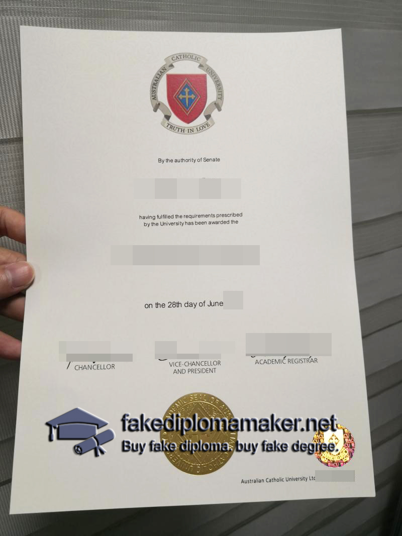 Australian Catholic University degree