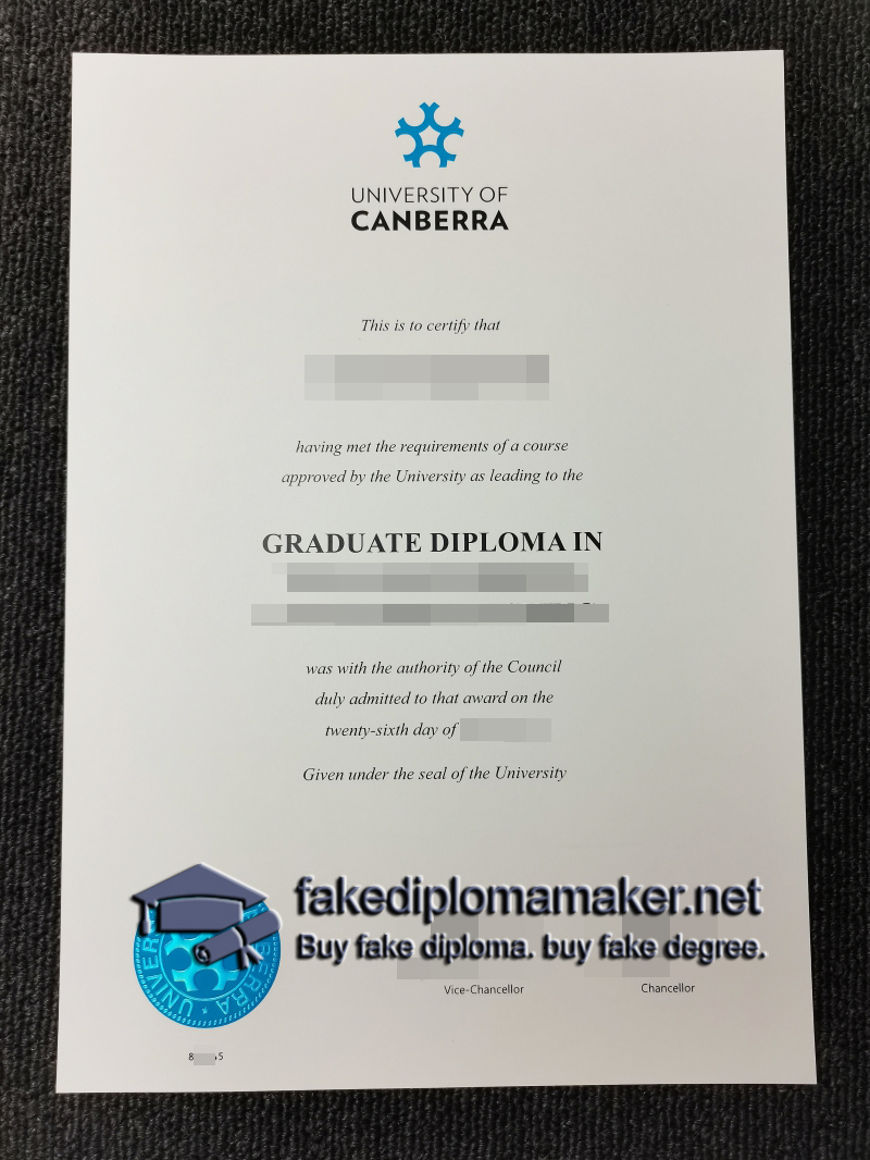 University of Canberra diploma