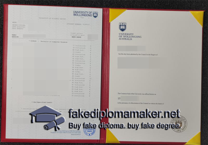 University of Wollongong degree