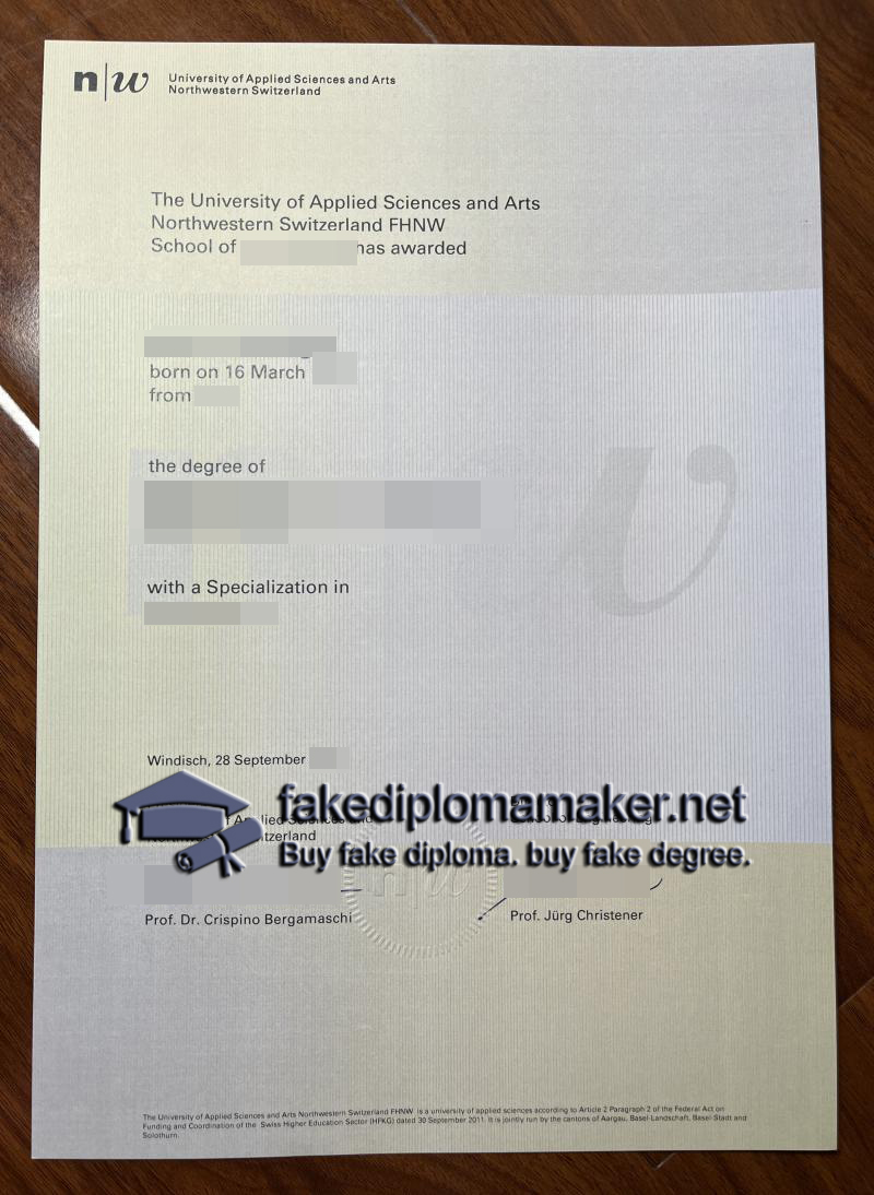 FHNW degree