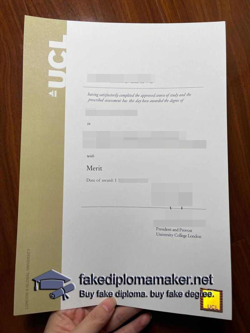 University College London degree