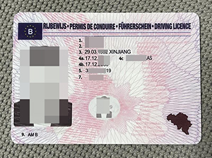 Belgium ID copy