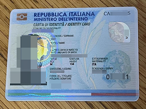 Italy Identity Card copy
