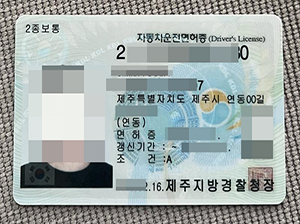 Korea ID copy