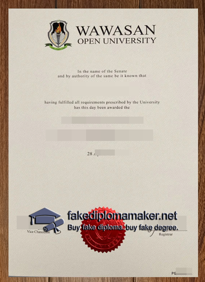 Wawasan Open University diploma
