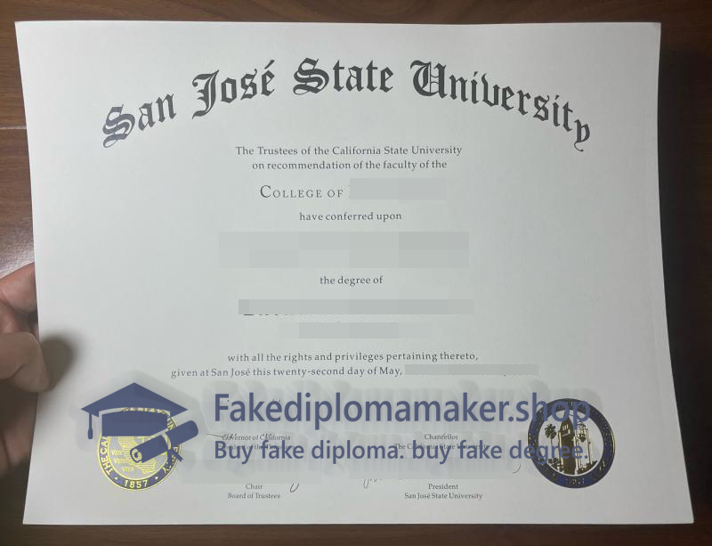 SJSU degree