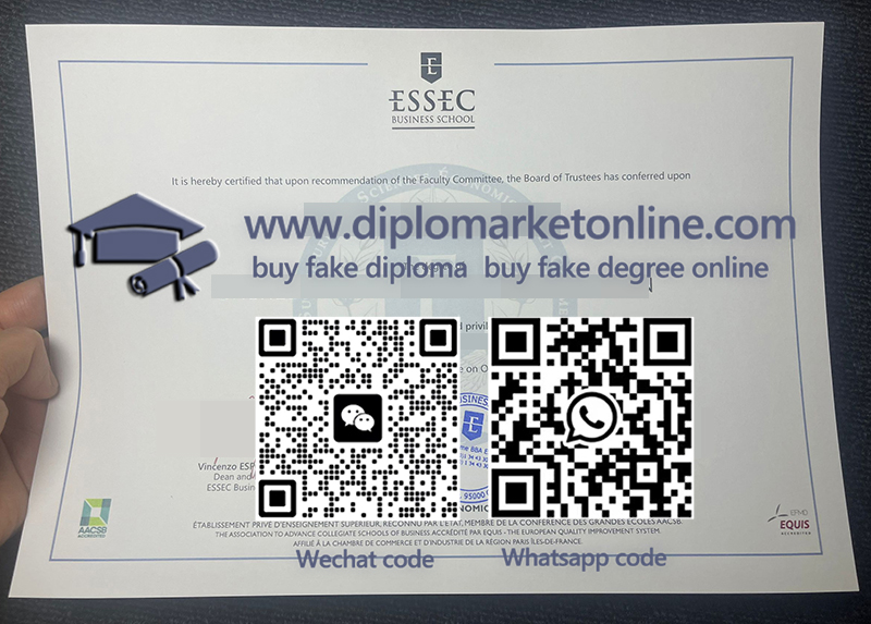 ESSEC Business School diploma