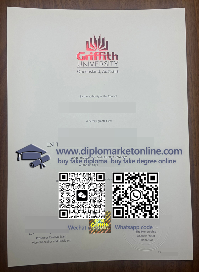 Griffith University diploma