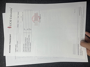 UCSI University transcript copy